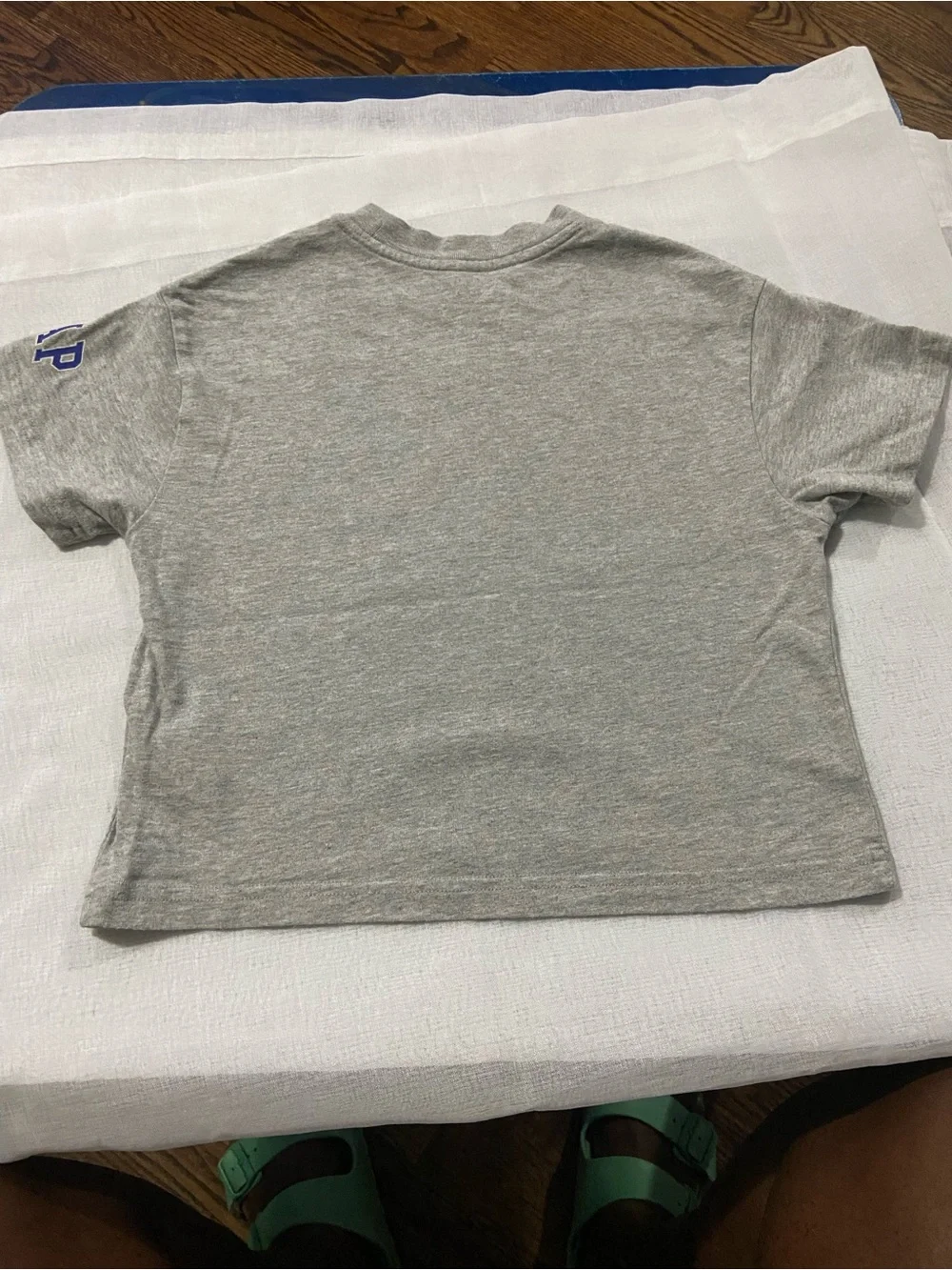 GAP Gray Kids T-Shirt with Blue Cookie Monster Graphic